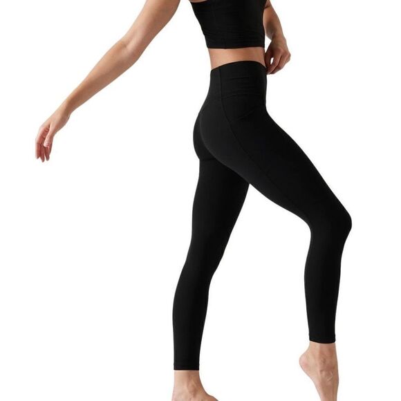 Athleta Tall women’s salutation stash, 7/8 tights/leggings size large ￼tall - Picture 2 of 8